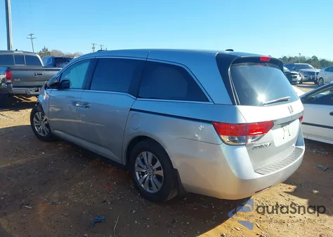 2014 Honda Odyssey Ex-L из США, поврежденный, VIN 5FNRL5H69EB040879